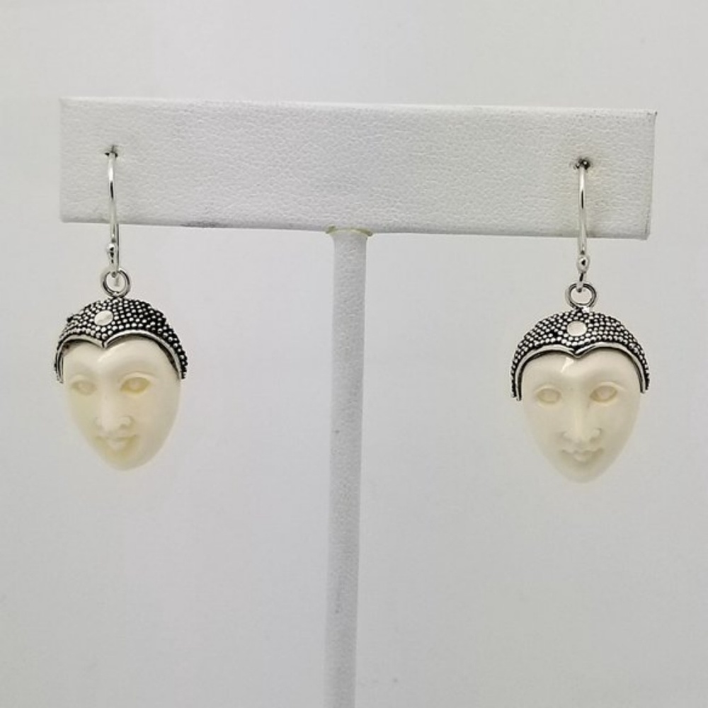 Goddess Bali Sterling Silver Earrings